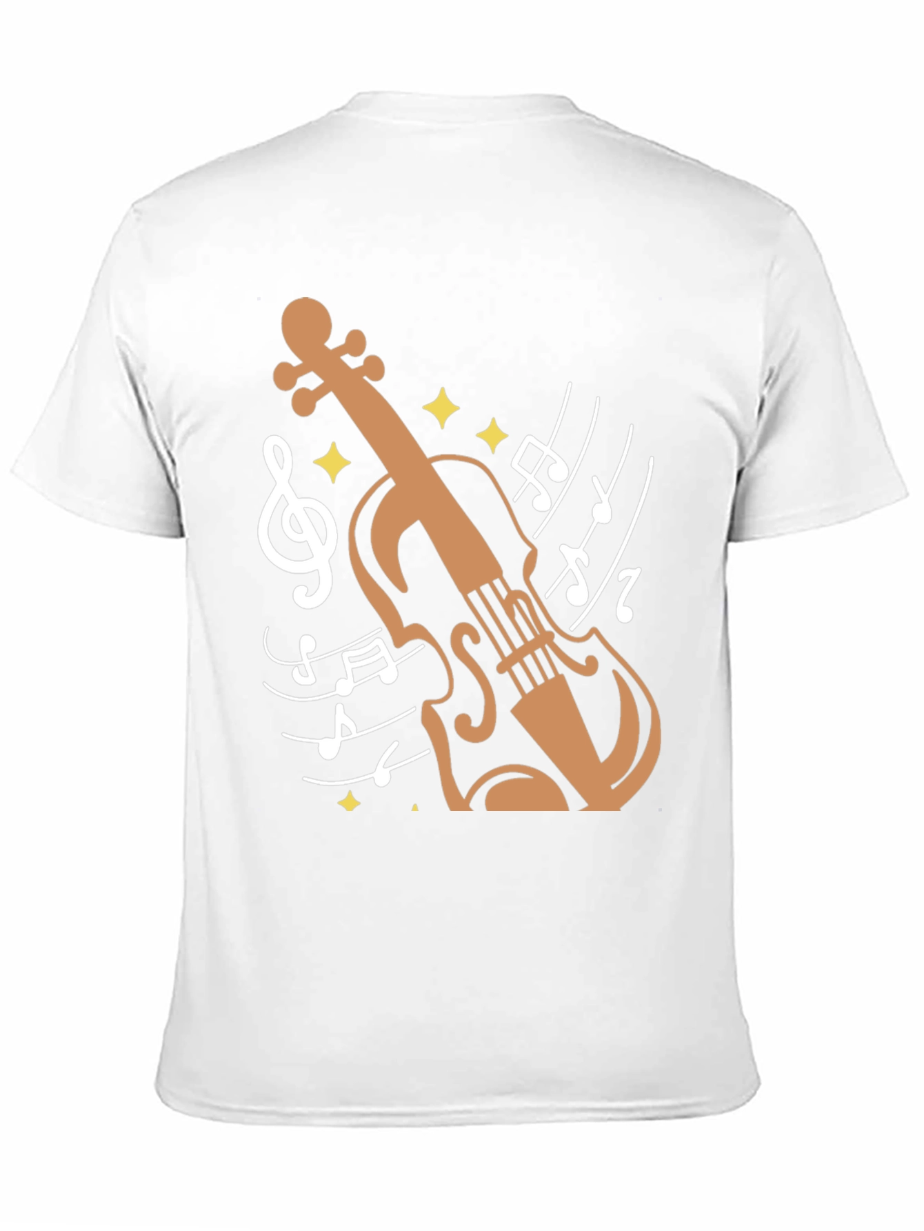 Violin Music Graphic Tee