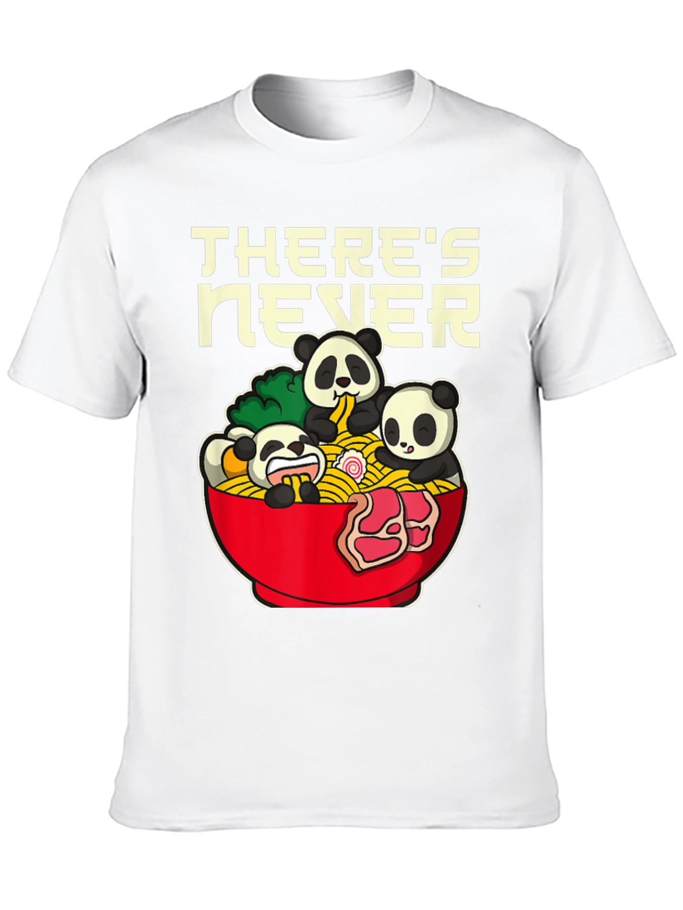 Panda Ramen Graphic T-Shirt