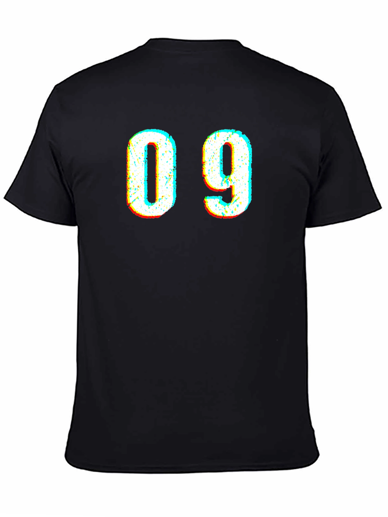 Bold 09 Graphic Black T-Shirt