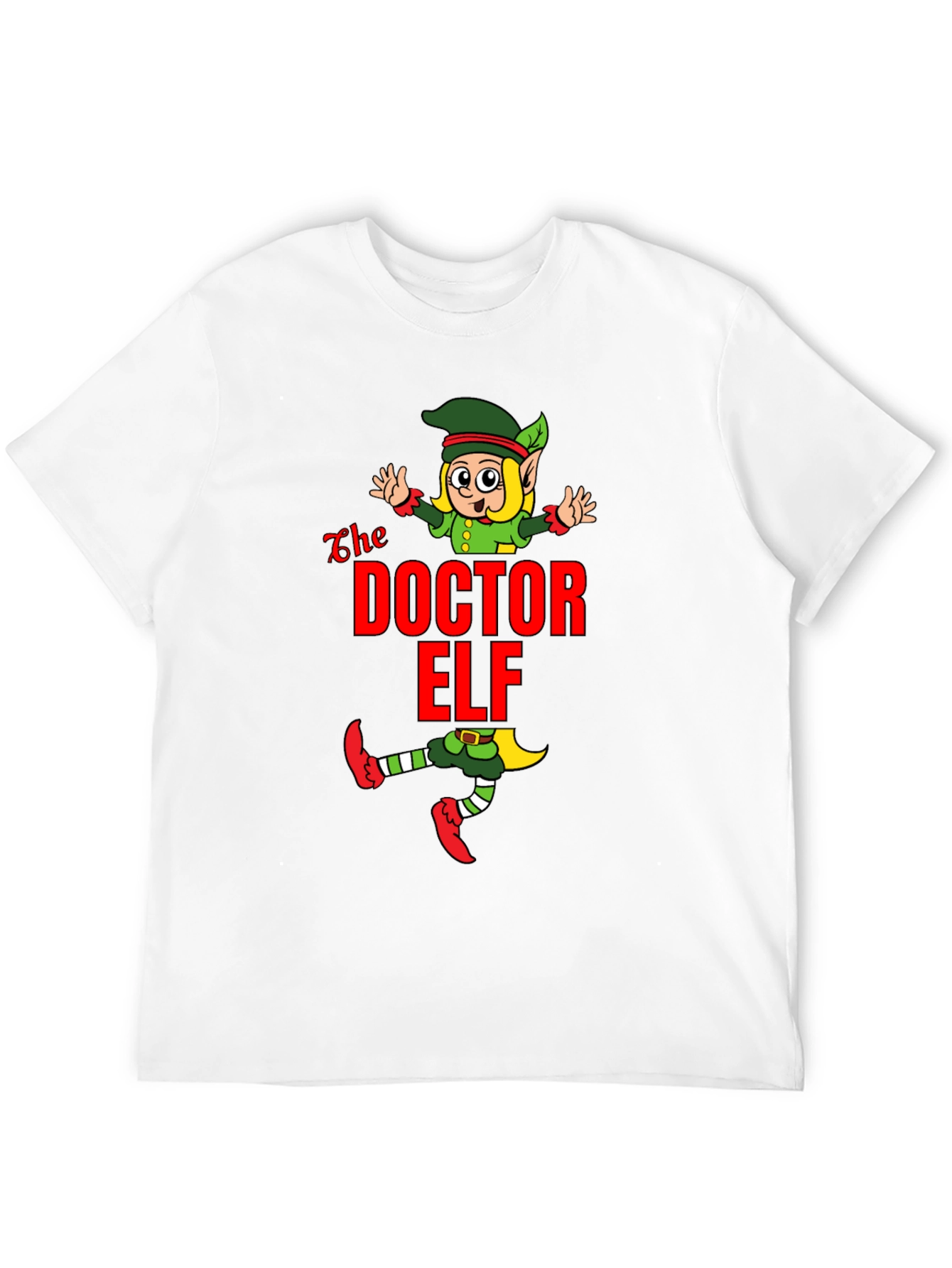 Doctor Elf Graphic Tee - Christmas Humor