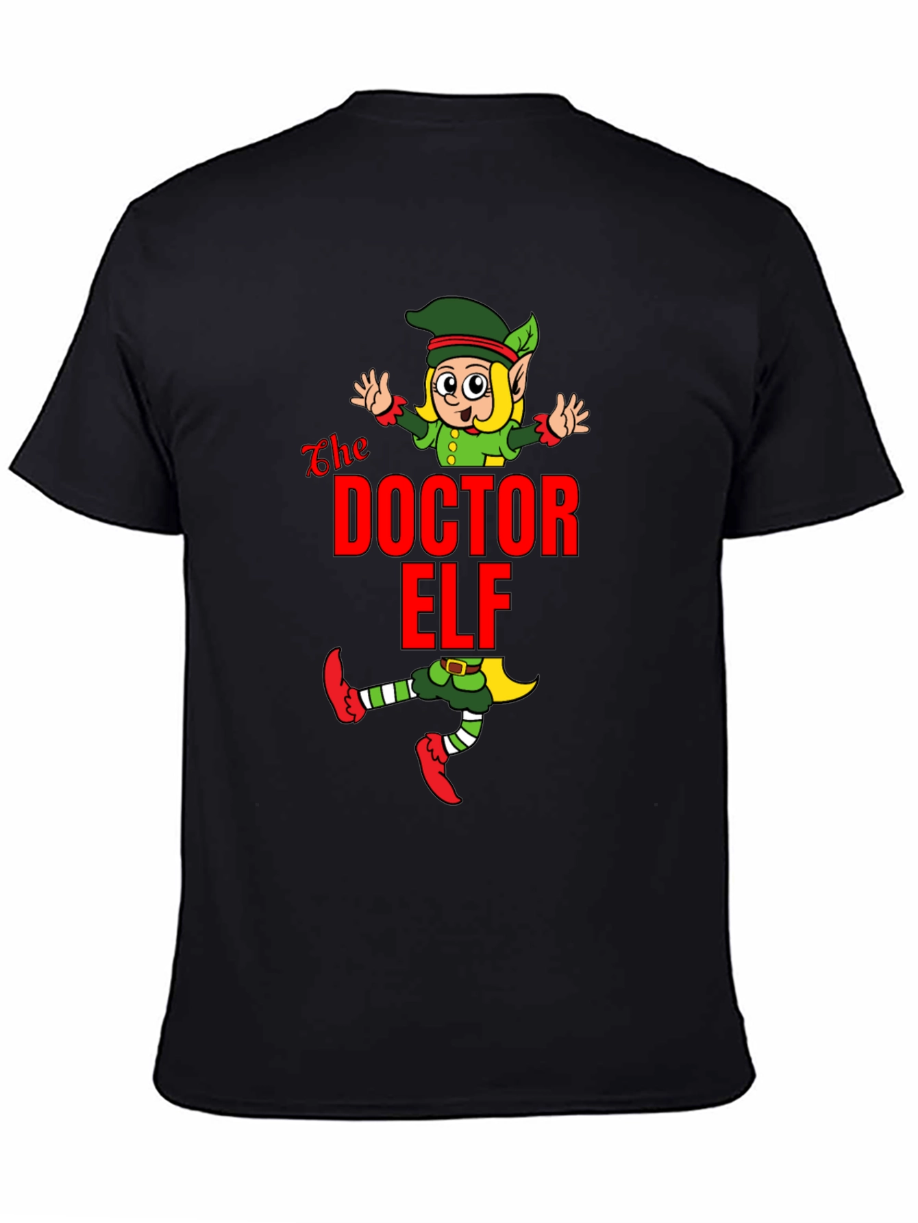 Doctor Elf Graphic Tee - Christmas Humor