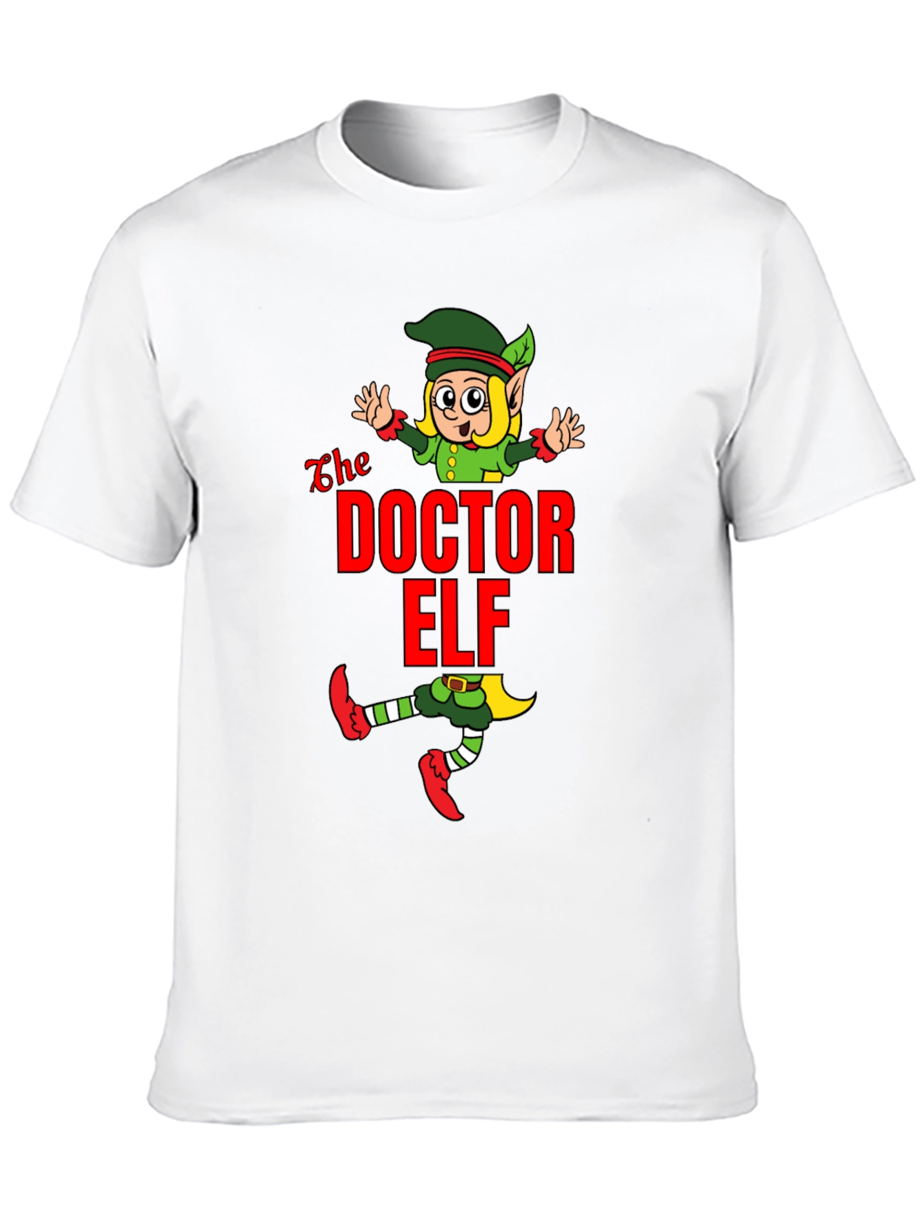 Doctor Elf Graphic Tee - Christmas Humor