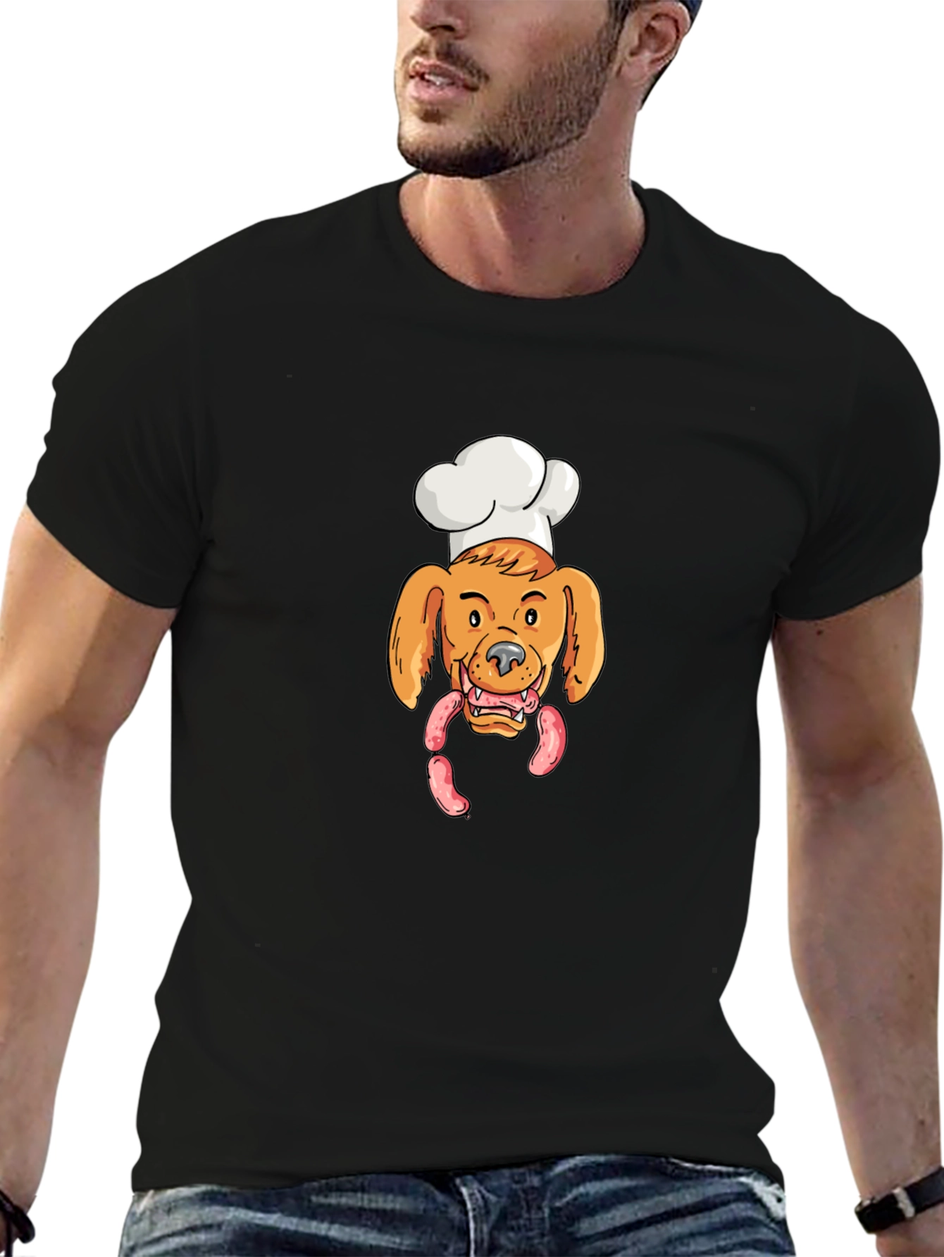 Chef Dog T-Shirt Funny Pet Lover Tee