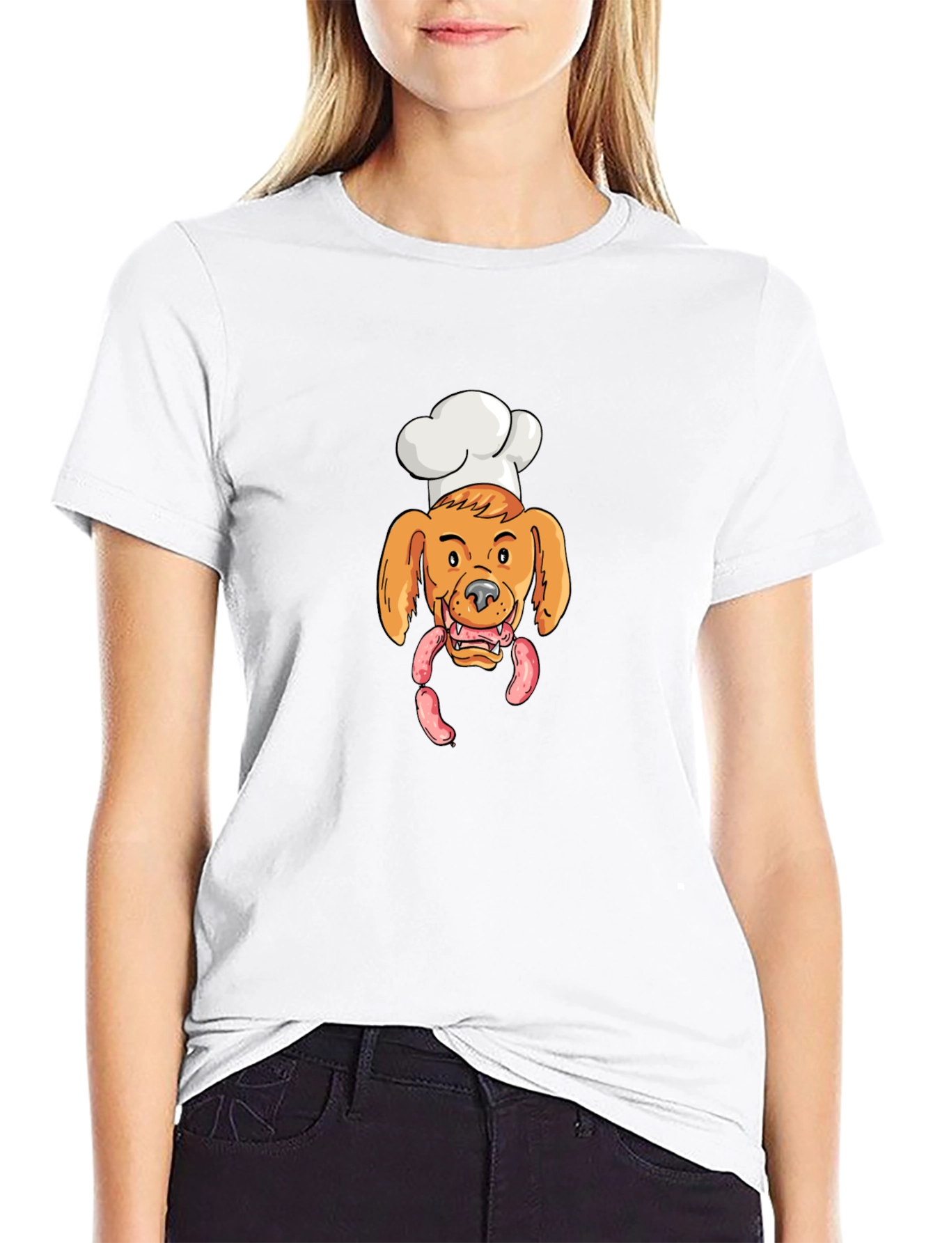 Chef Dog T-Shirt Funny Pet Lover Tee