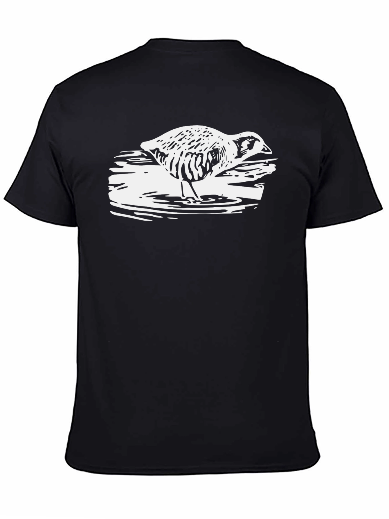 Duck Graphic Black T-Shirt