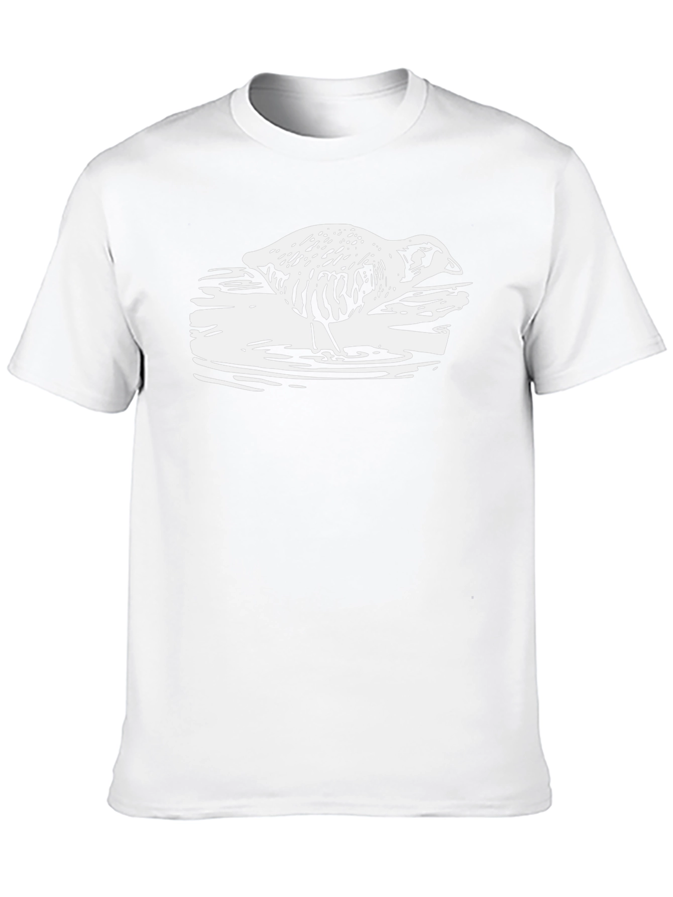 Duck Graphic Black T-Shirt