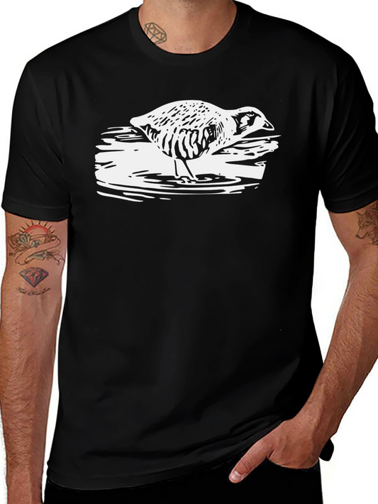 Duck Graphic Black T-Shirt
