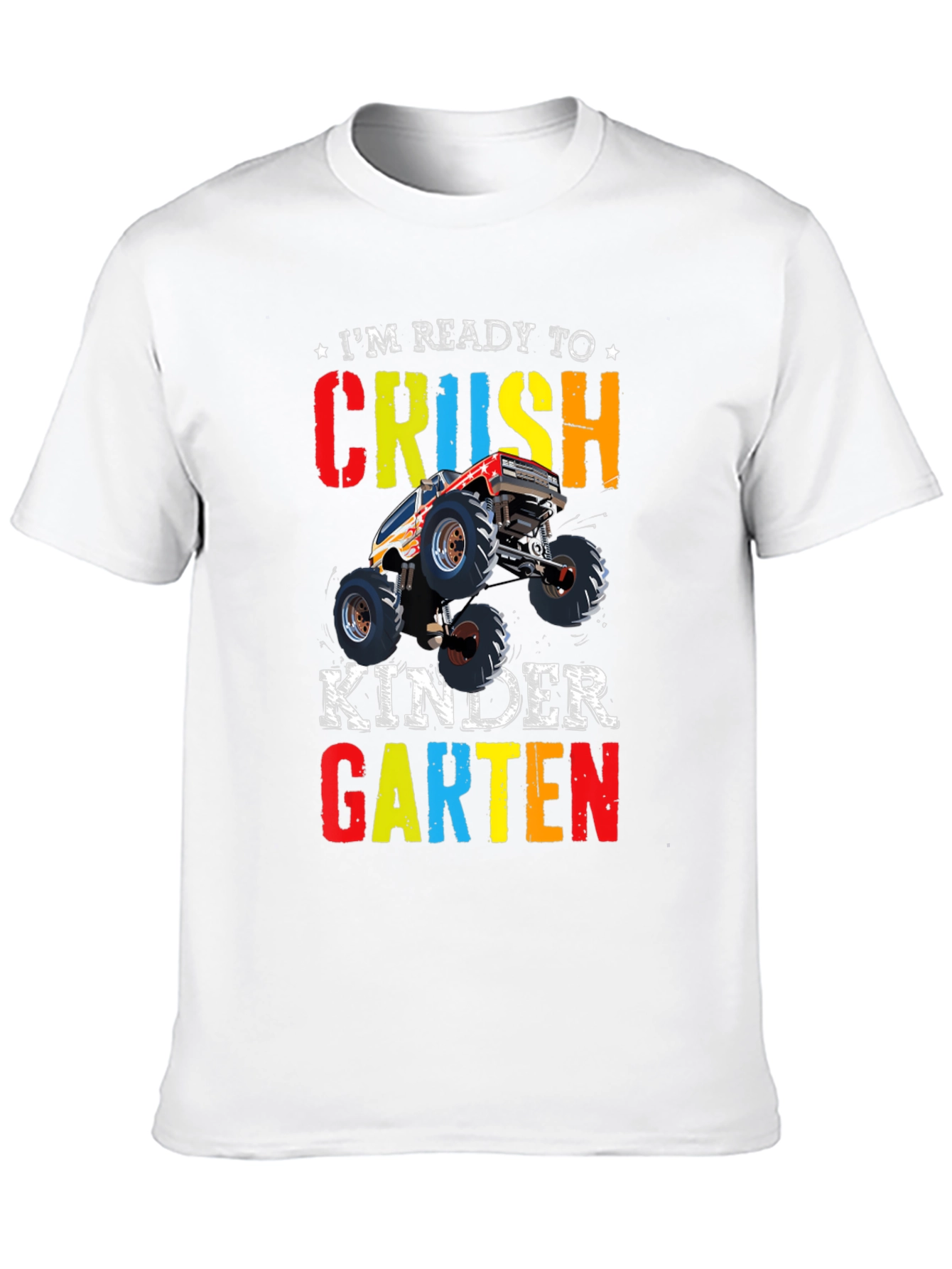 Crush Kindergarten Monster Truck Tee
