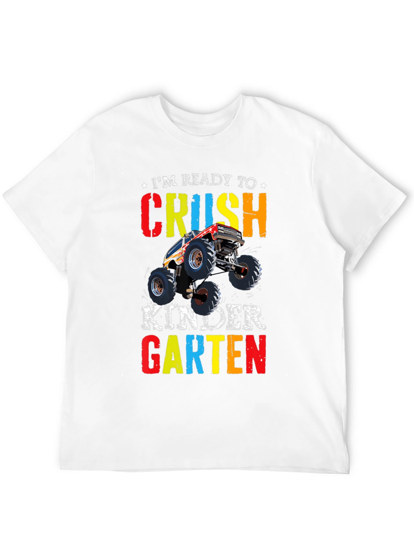 Crush Kindergarten Monster Truck Tee