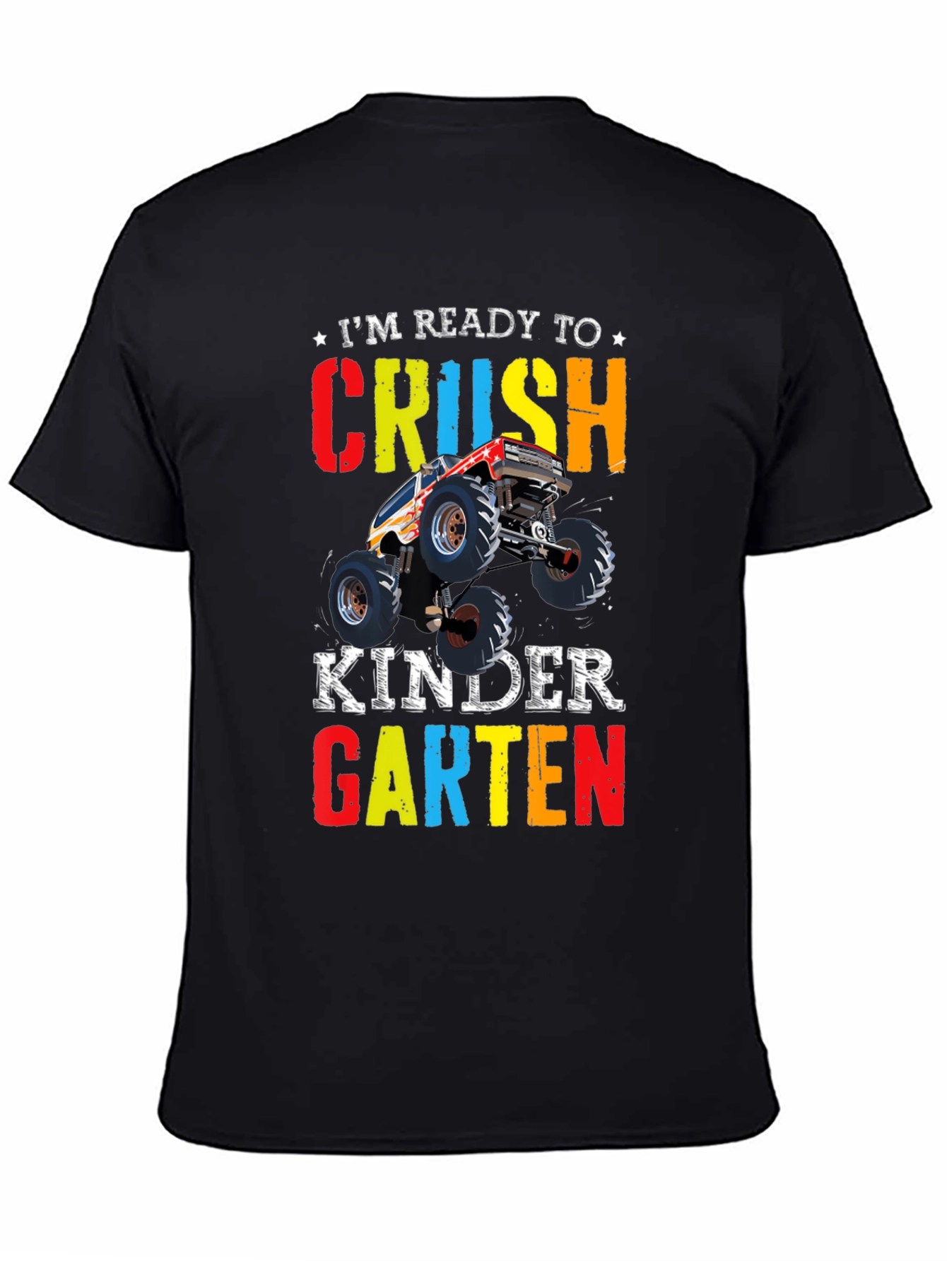 Crush Kindergarten Monster Truck Tee
