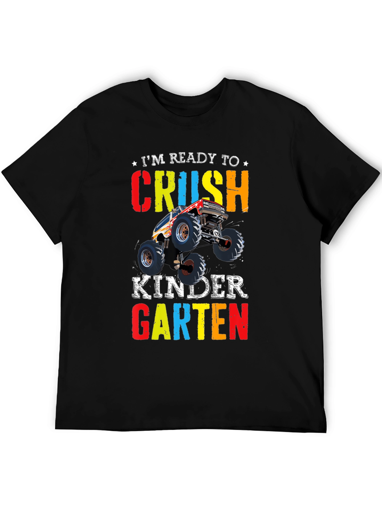 Crush Kindergarten Monster Truck Tee