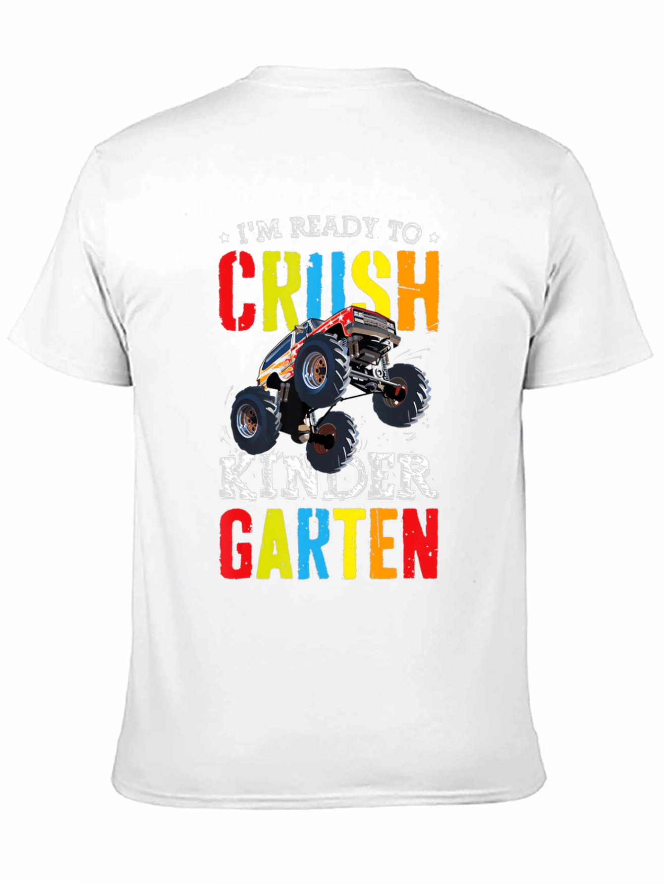 Crush Kindergarten Monster Truck Tee