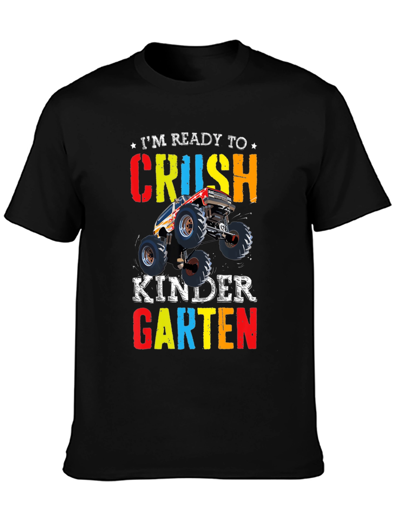 Crush Kindergarten Monster Truck Tee