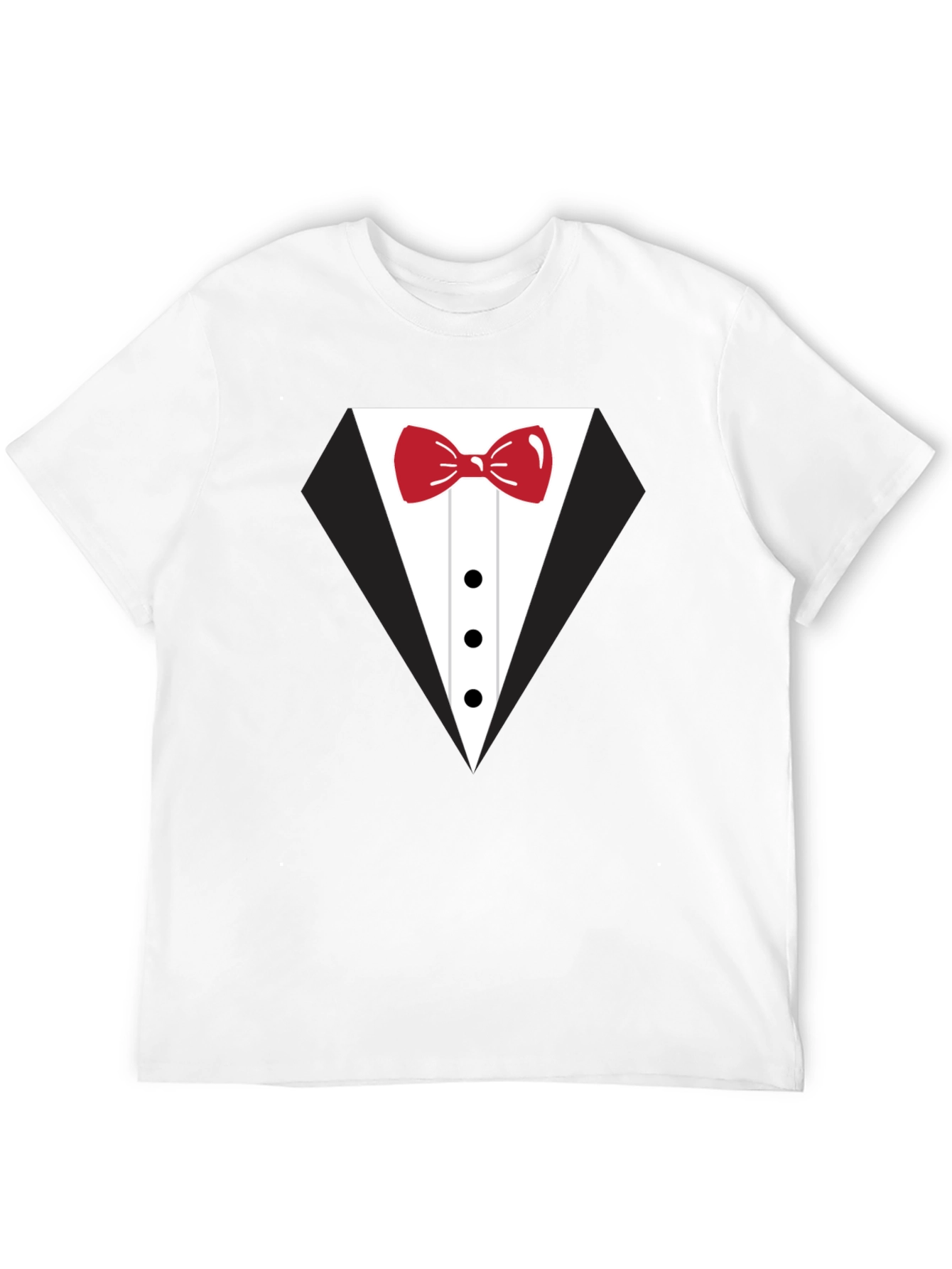 Tuxedo T-Shirt - Fun Bowtie Design!