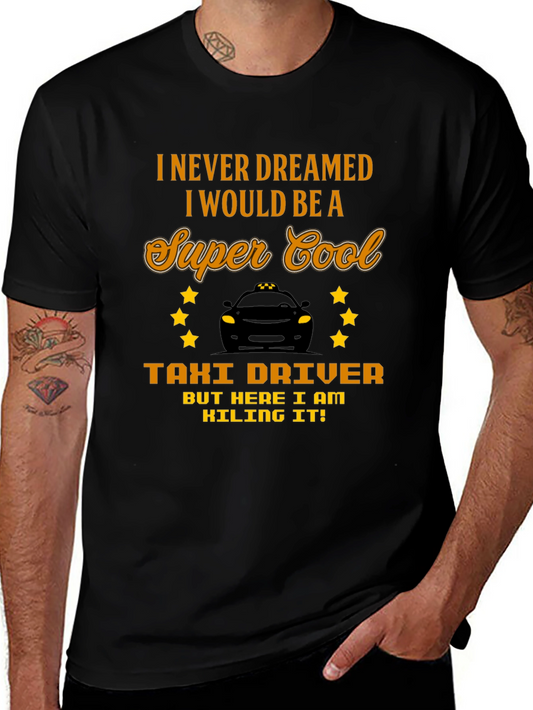 Super Cool Taxi Driver Graphic Tee