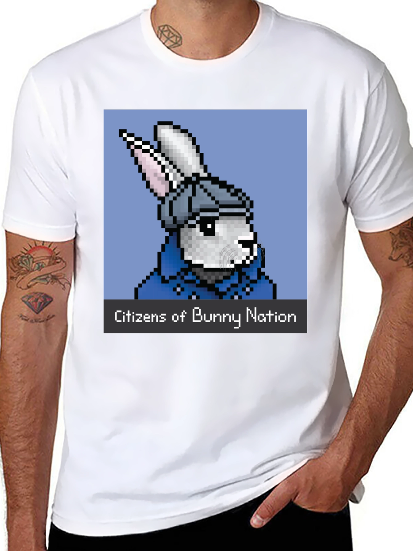 Pixel Bunny Citizens T-Shirt