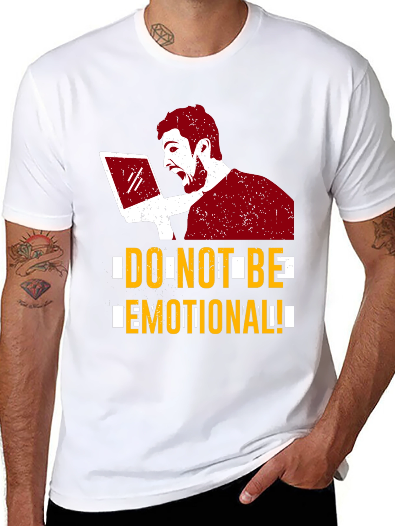 Dont Be Emotional Graphic T-Shirt