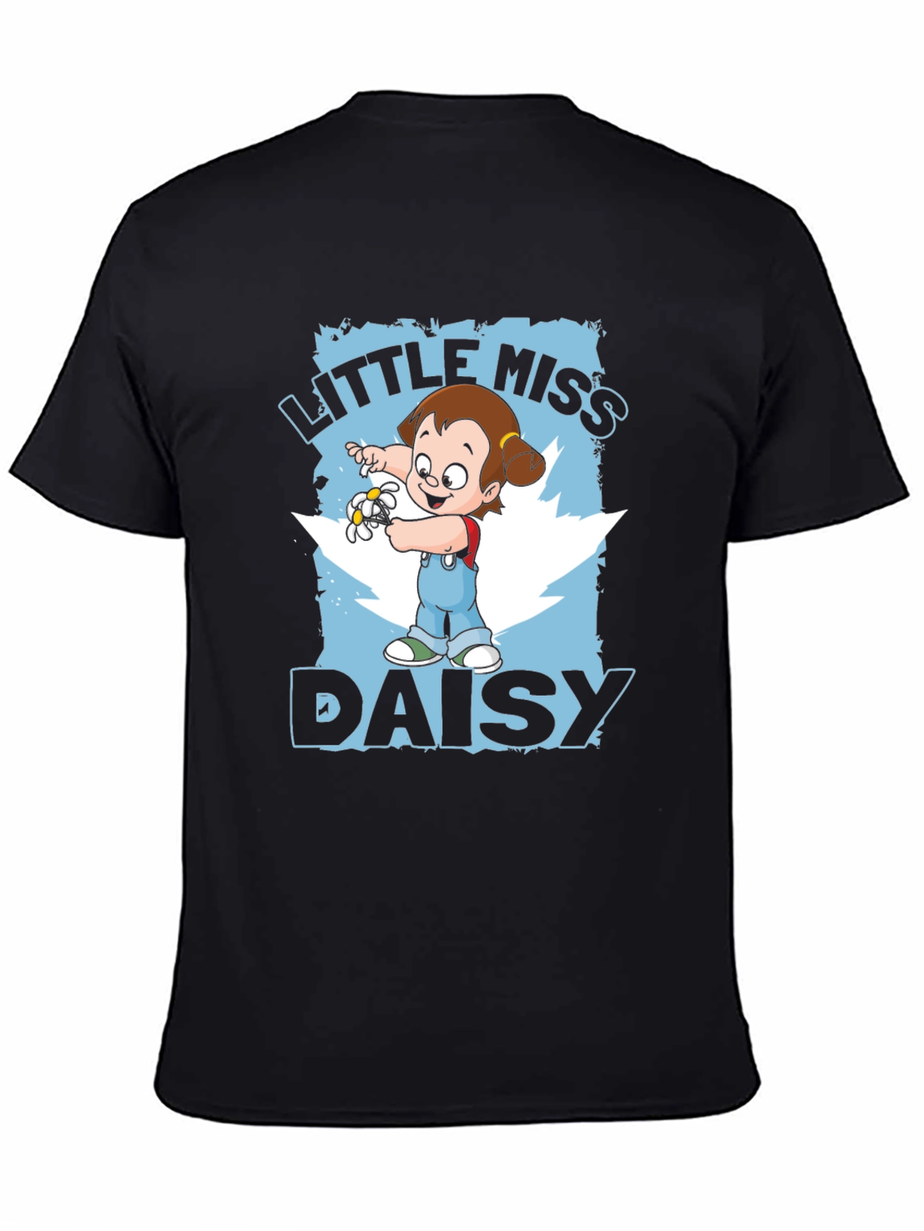 Little Miss Daisy Cartoon Graphic T-Shirt