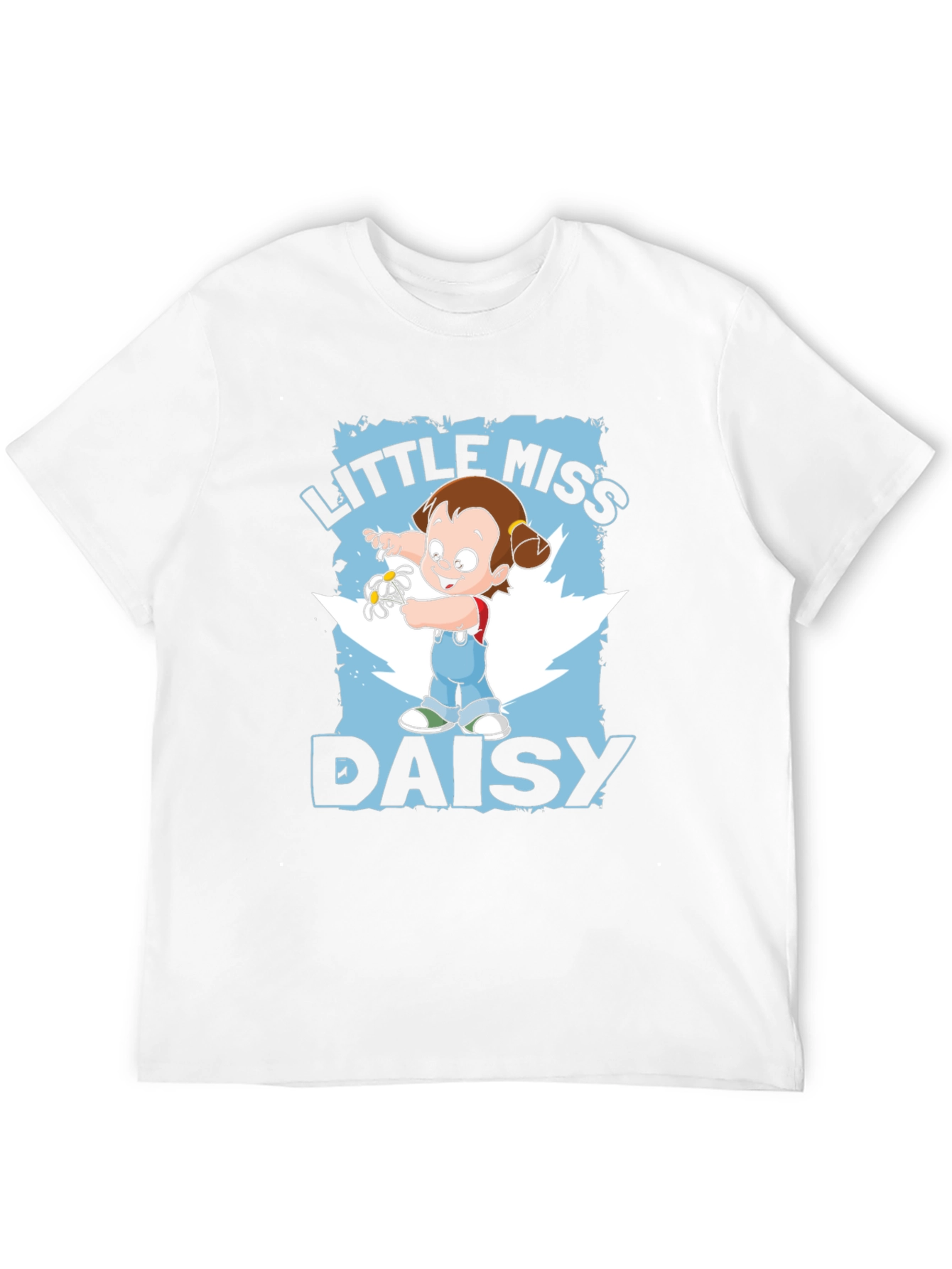 Little Miss Daisy Cartoon Graphic T-Shirt