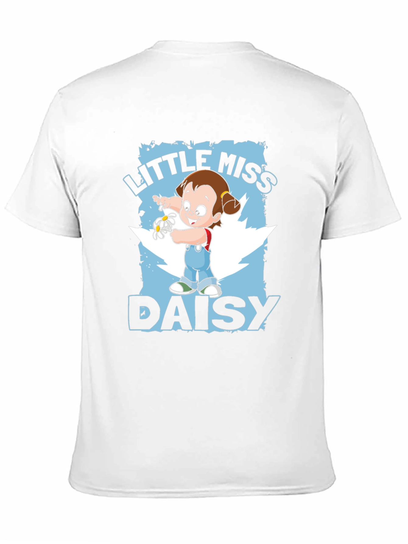 Little Miss Daisy Cartoon Graphic T-Shirt