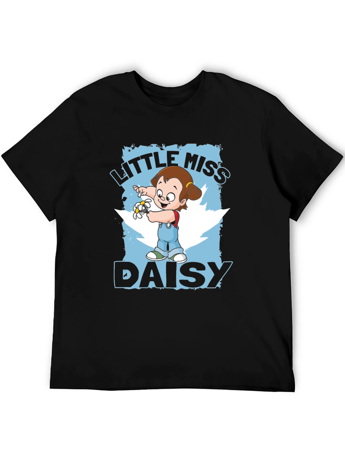Little Miss Daisy Cartoon Graphic T-Shirt