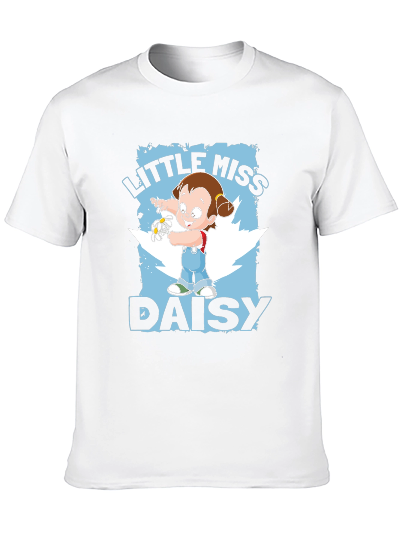 Little Miss Daisy Cartoon Graphic T-Shirt