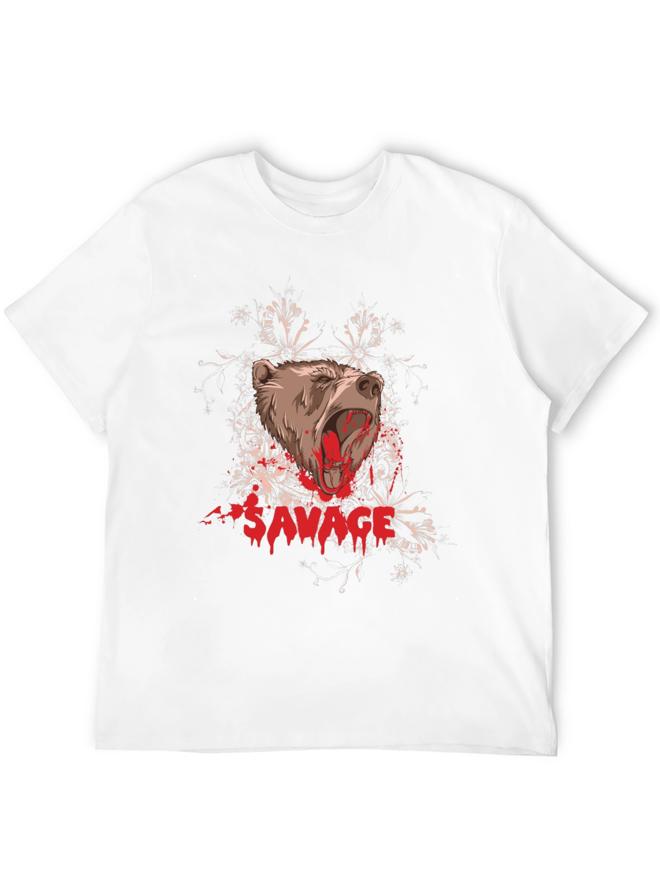 Savage Bear Graphic Tee - Black T-Shirt