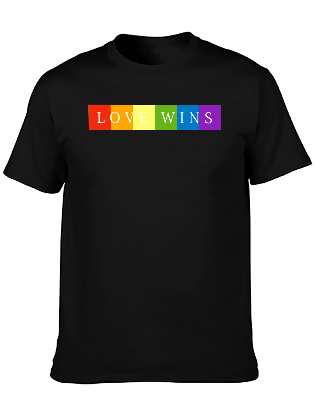 Love Wins Pride T-Shirt - Rainbow LGBTQ+ Tee