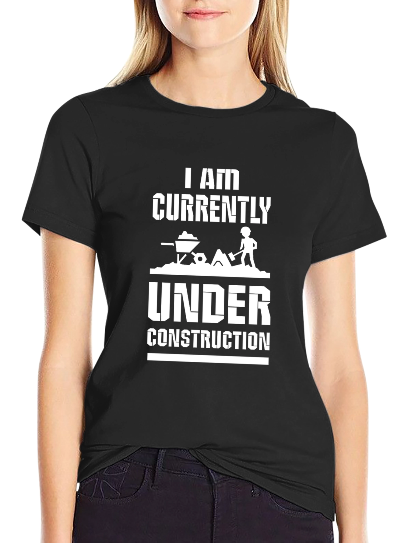 Under Construction Graphic T-Shirt