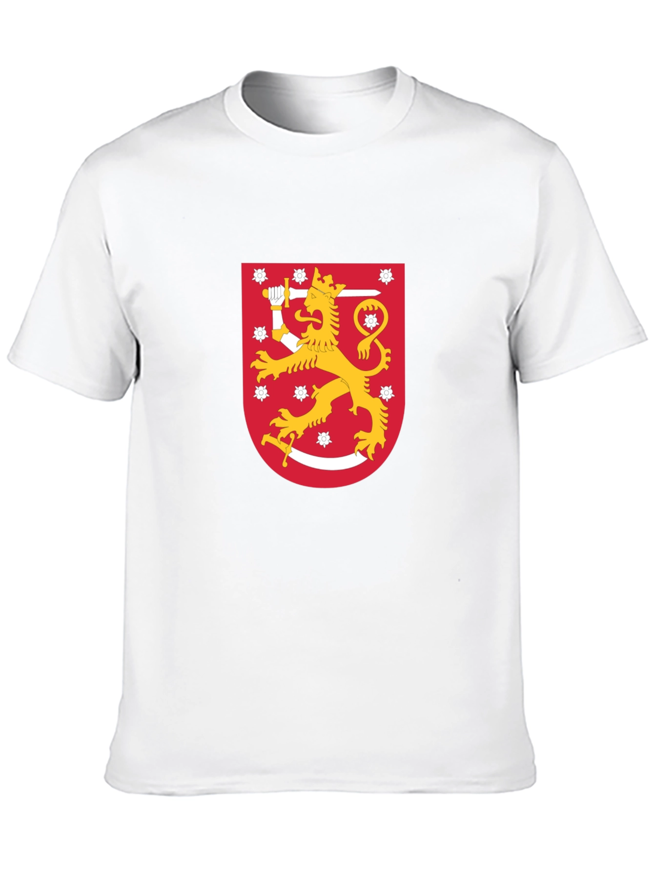 Finland Lion Crest Graphic T-Shirt