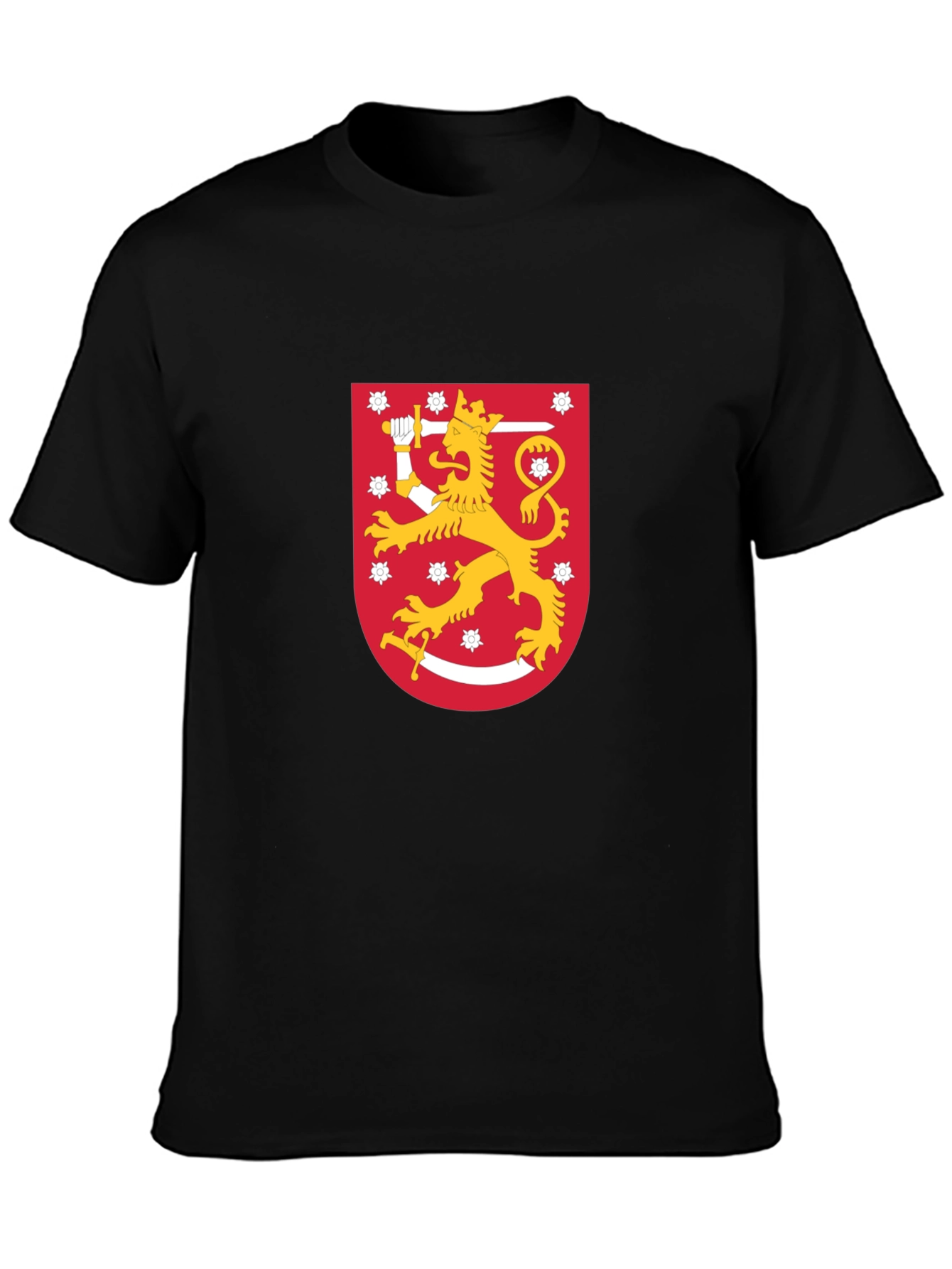 Finland Lion Crest Graphic T-Shirt