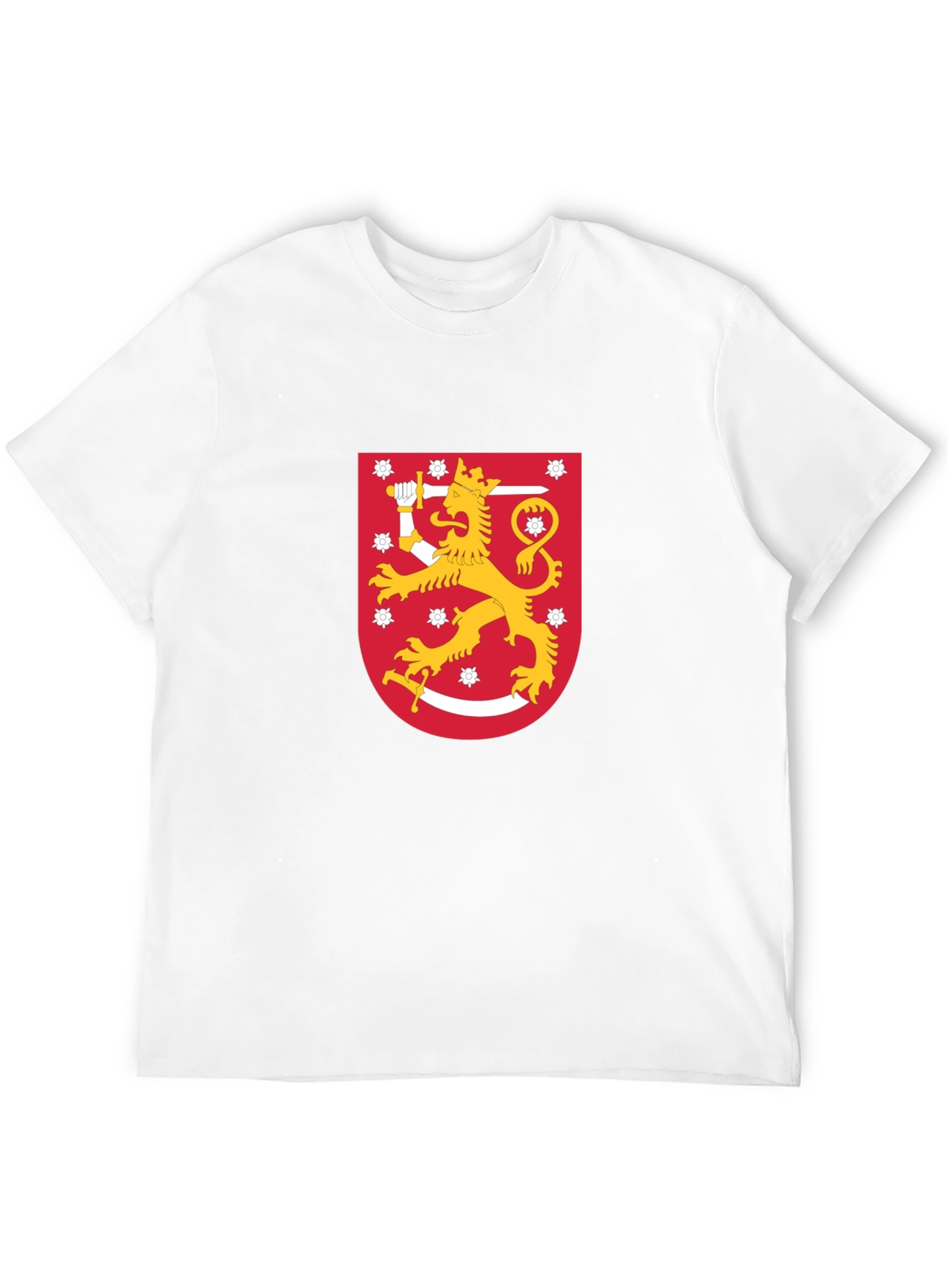 Finland Lion Crest Graphic T-Shirt