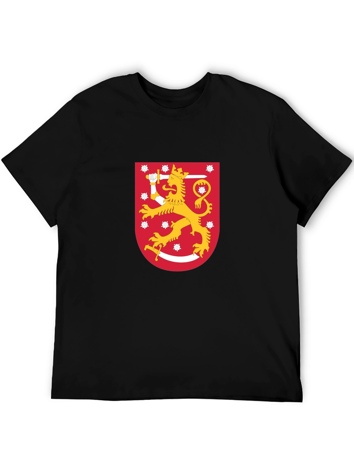 Finland Lion Crest Graphic T-Shirt