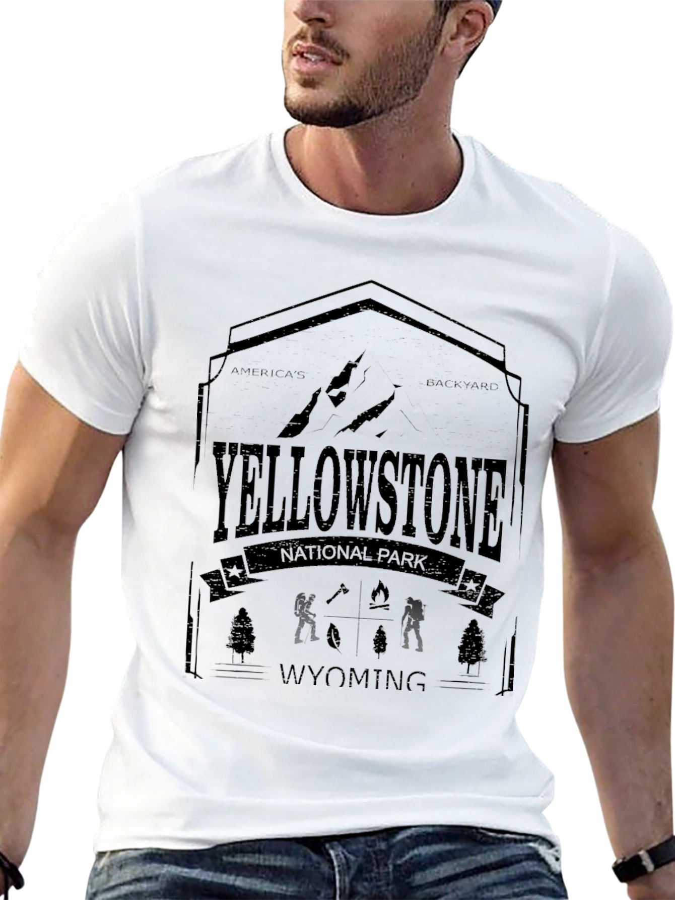 Yellowstone National Park Graphic T-Shirt