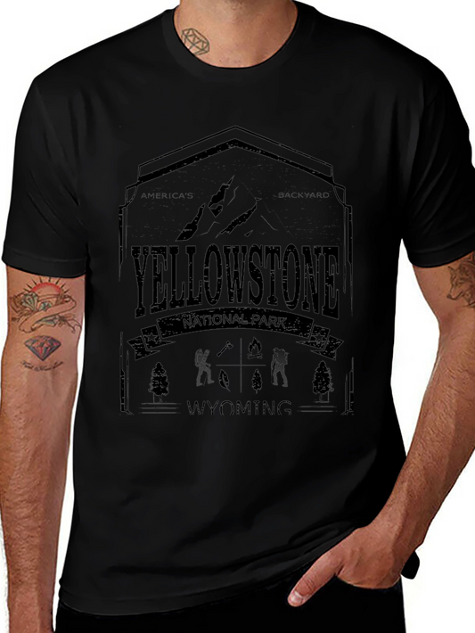 Yellowstone National Park Graphic T-Shirt