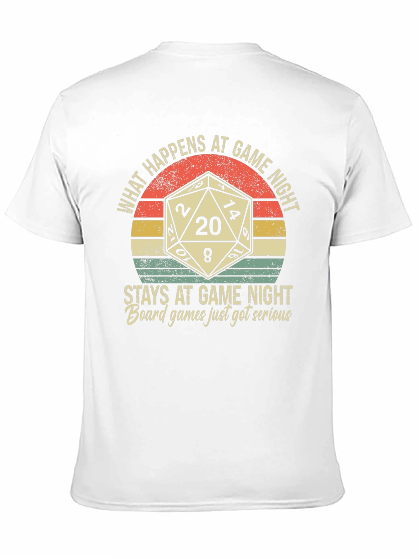 Game Night T-Shirt: Dice & Funny Slogan