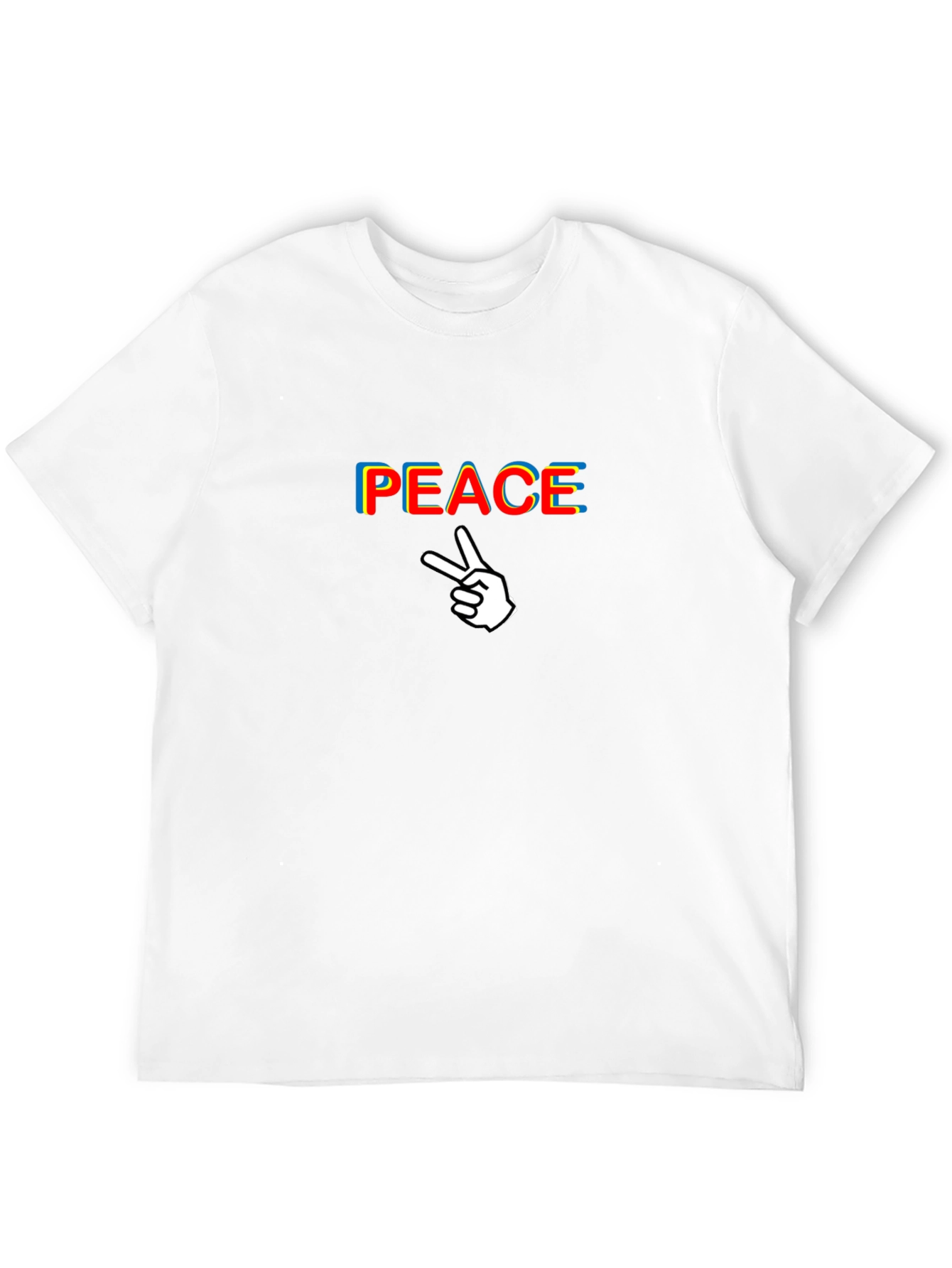 Peace Sign Black T-Shirt - Graphic Tee