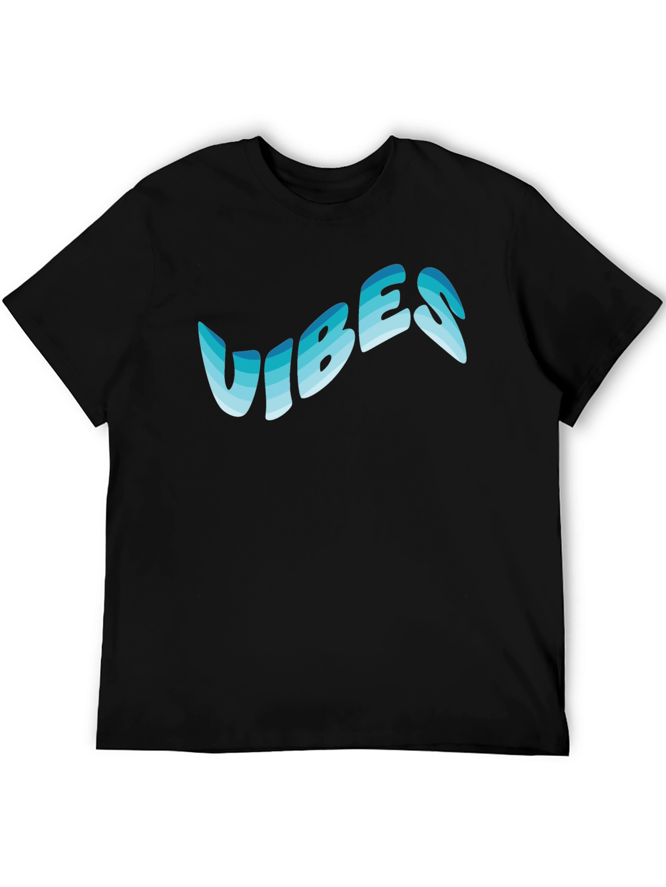 Cool Vibes Graphic Tee - Black Casual Shirt