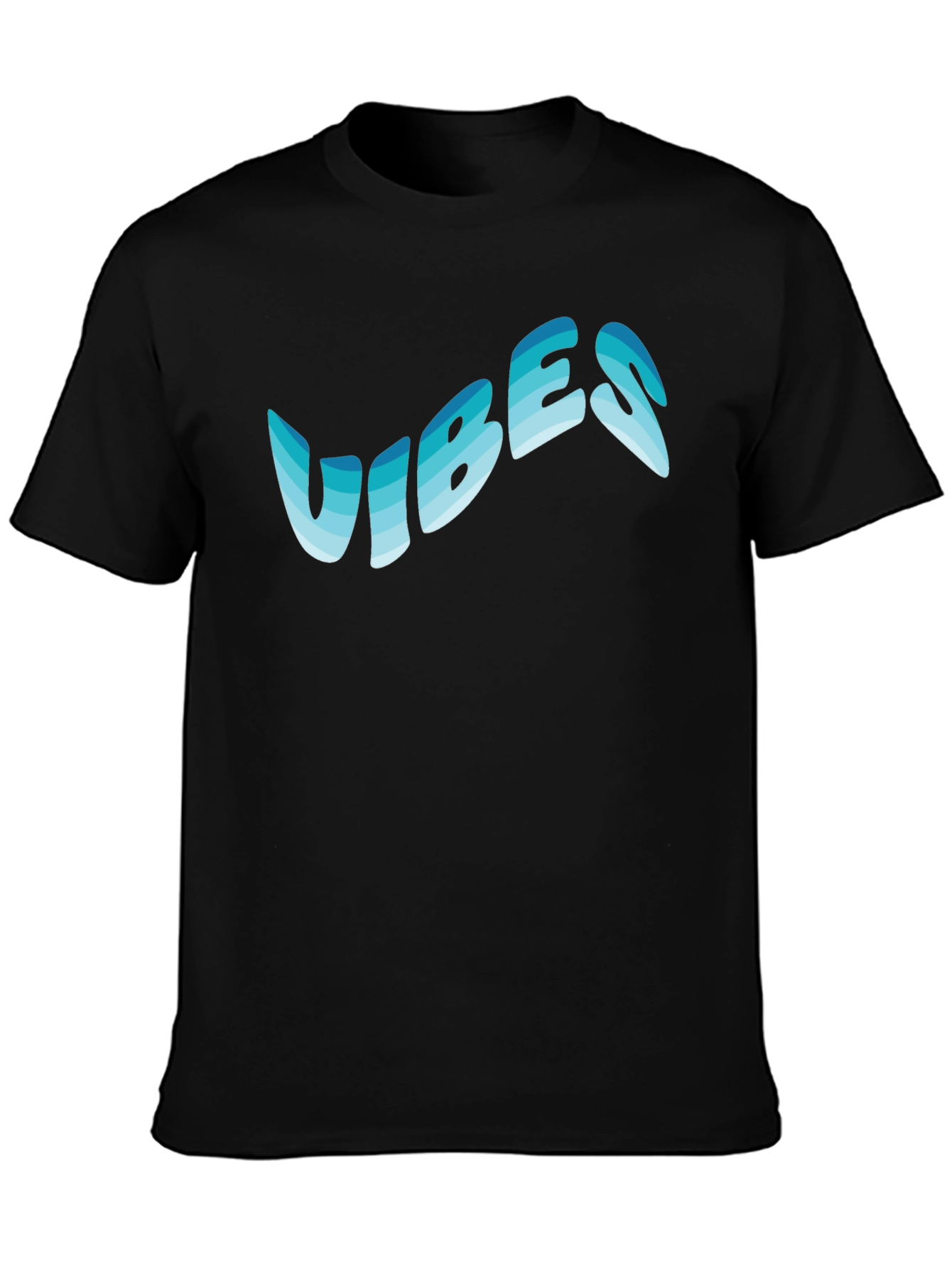 Cool Vibes Graphic Tee - Black Casual Shirt