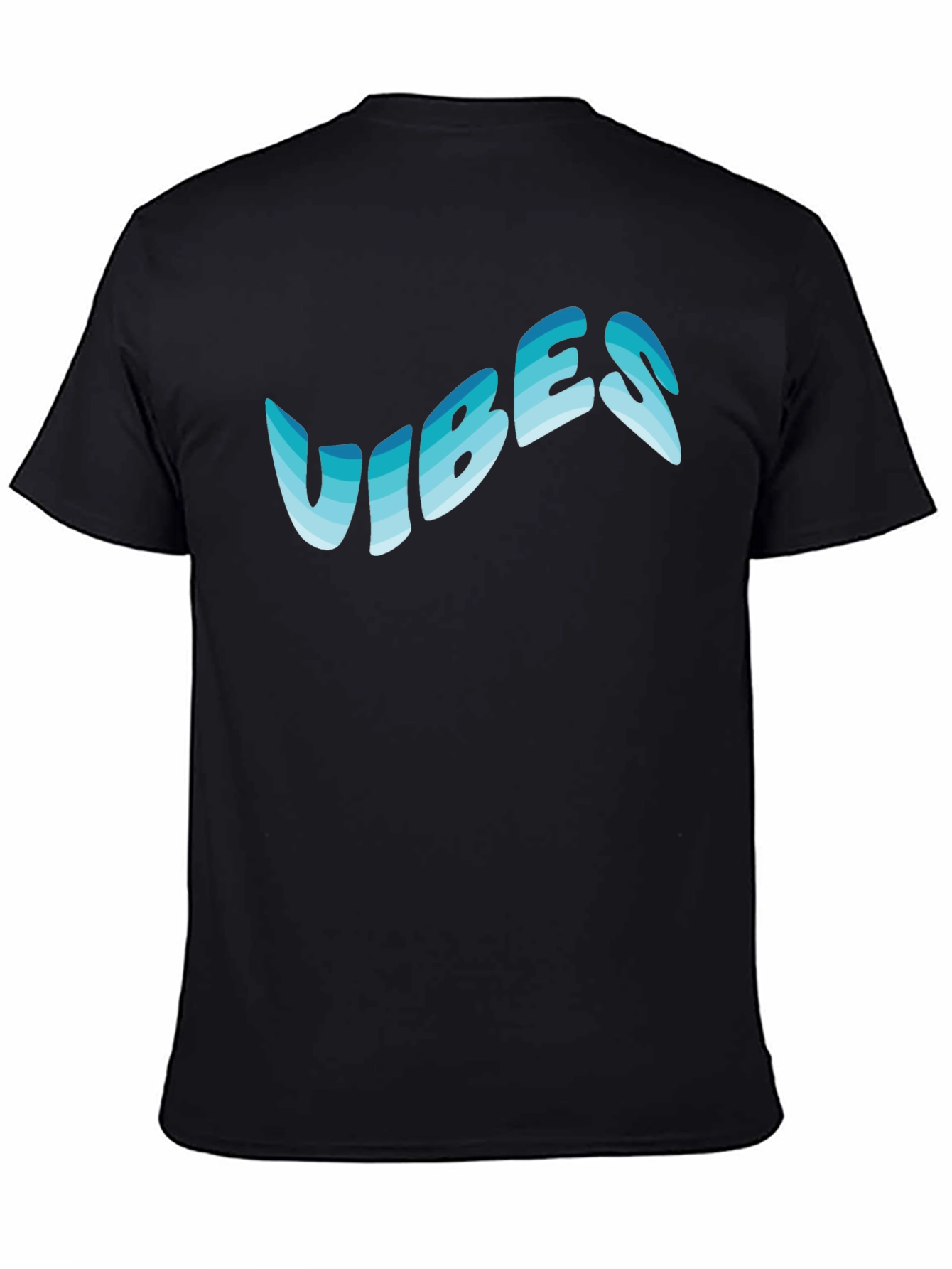 Cool Vibes Graphic Tee - Black Casual Shirt