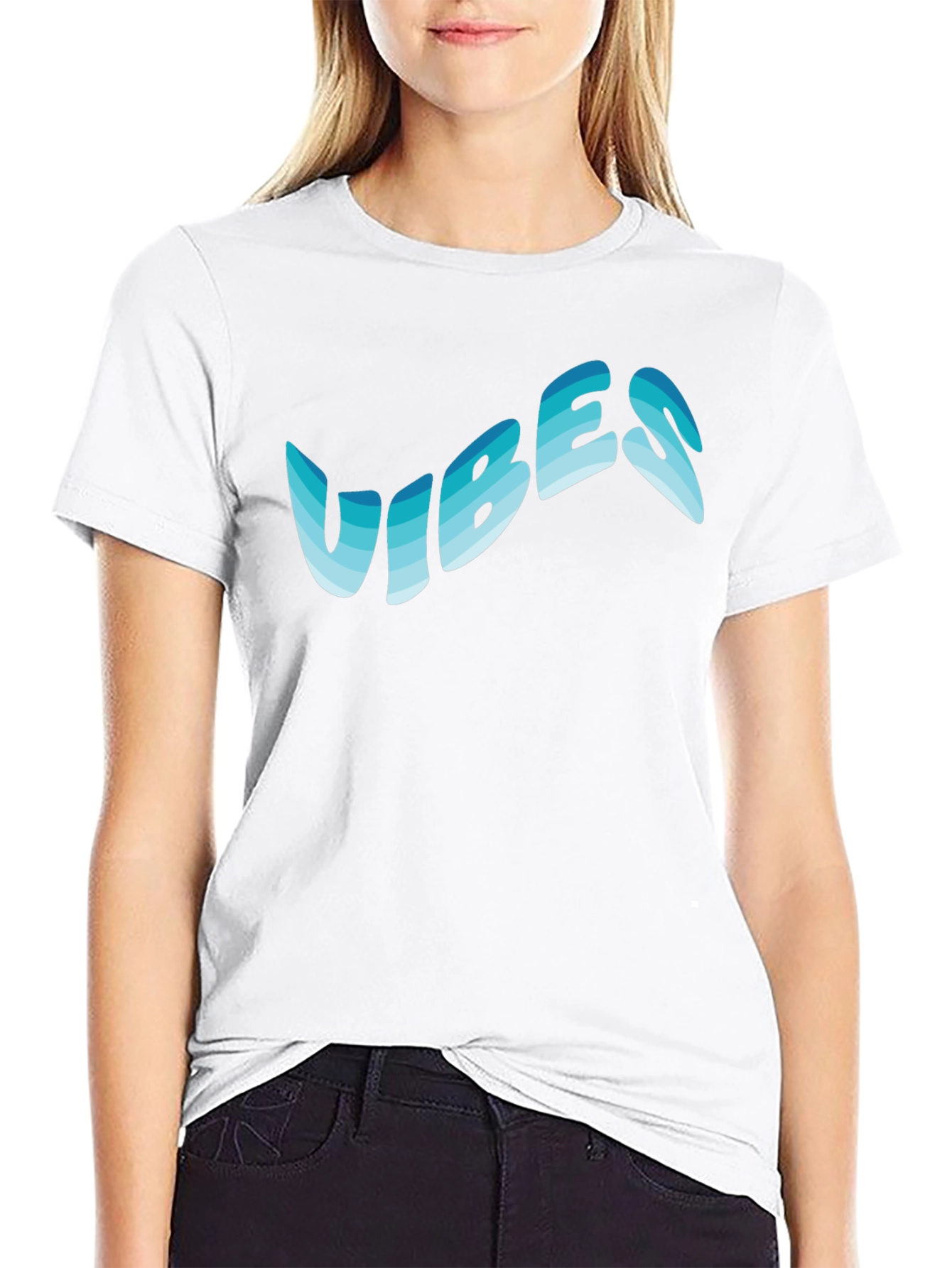 Cool Vibes Graphic Tee - Black Casual Shirt