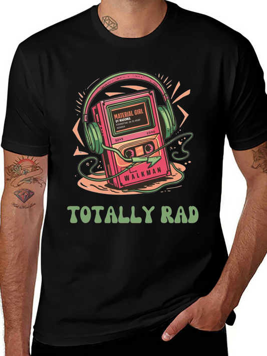 Totally Rad 80s Retro Cassette T-Shirt