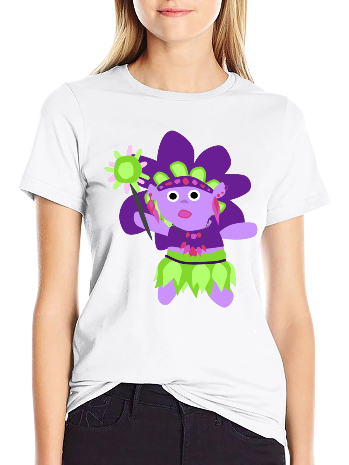Troll Doll Graphic Tee - Novelty Unisex T-Shirt