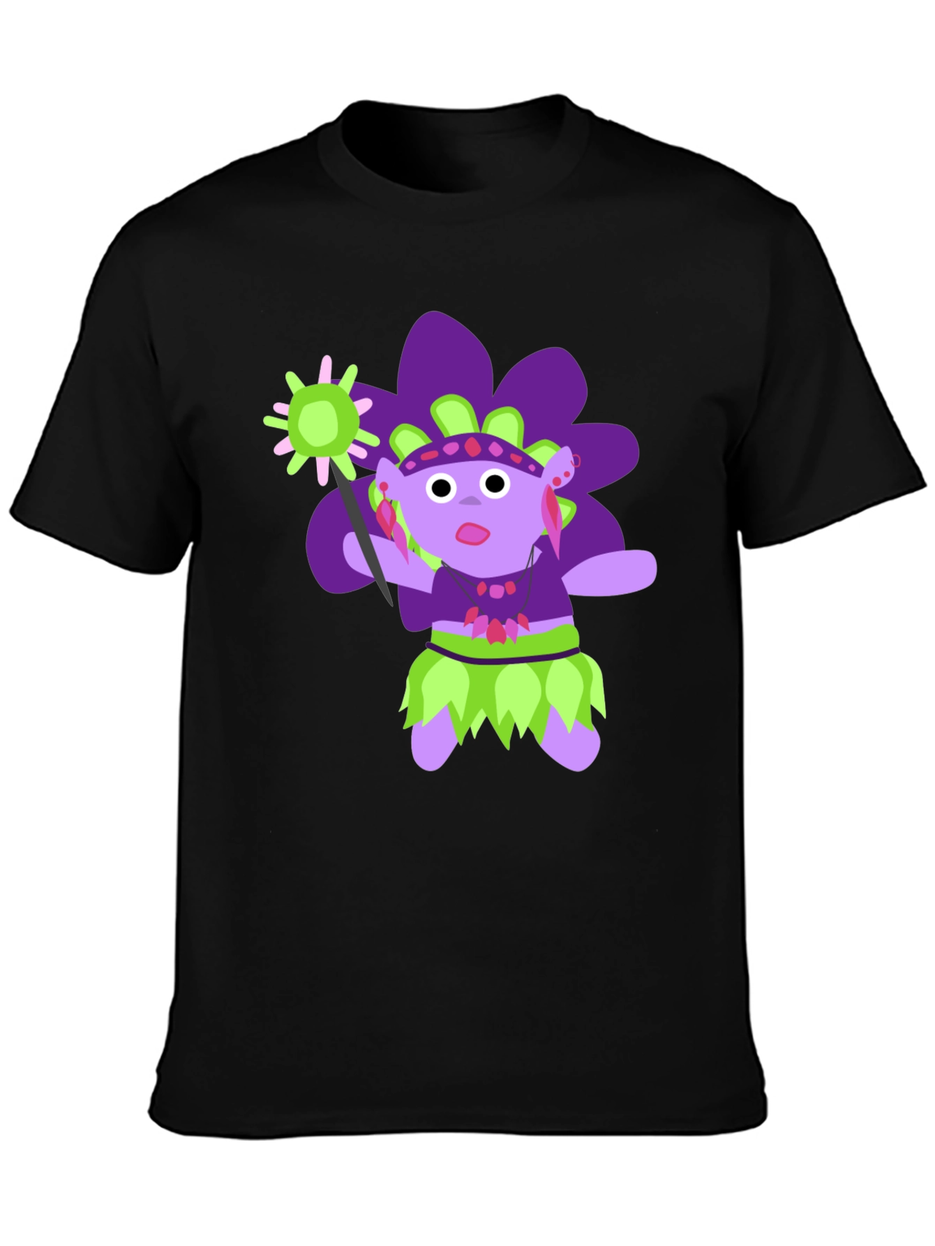 Troll Doll Graphic Tee - Novelty Unisex T-Shirt
