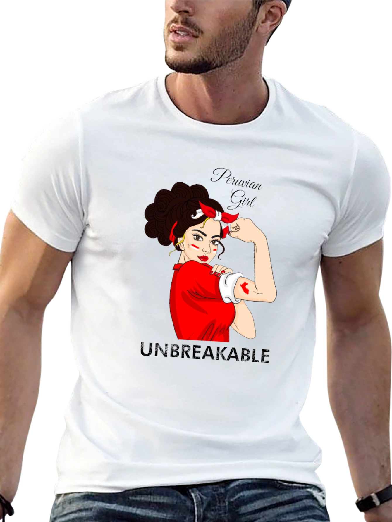 Peruvian Girl Unbreakable T-Shirt