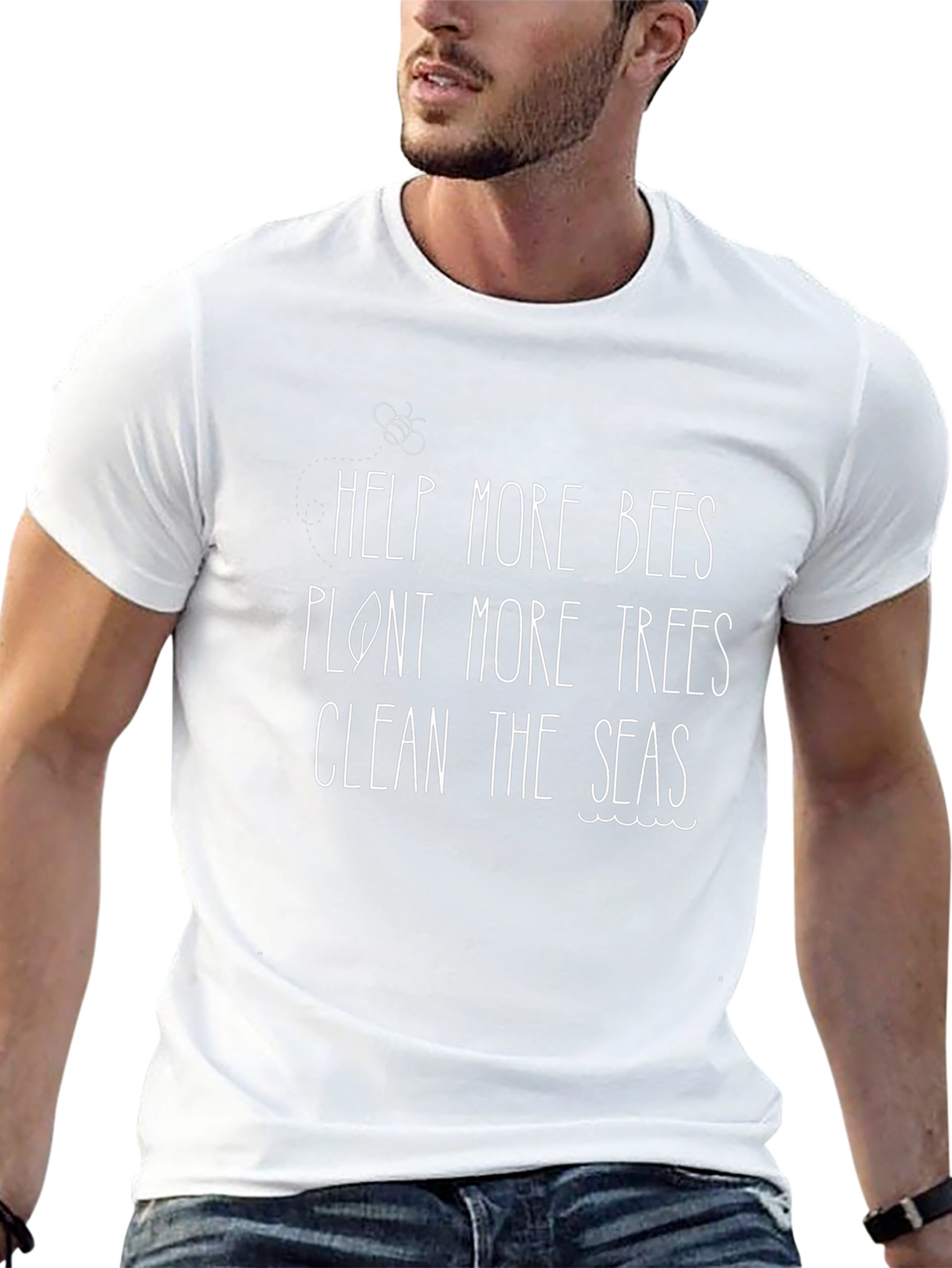 Eco-Friendly Help More Bees T-Shirt