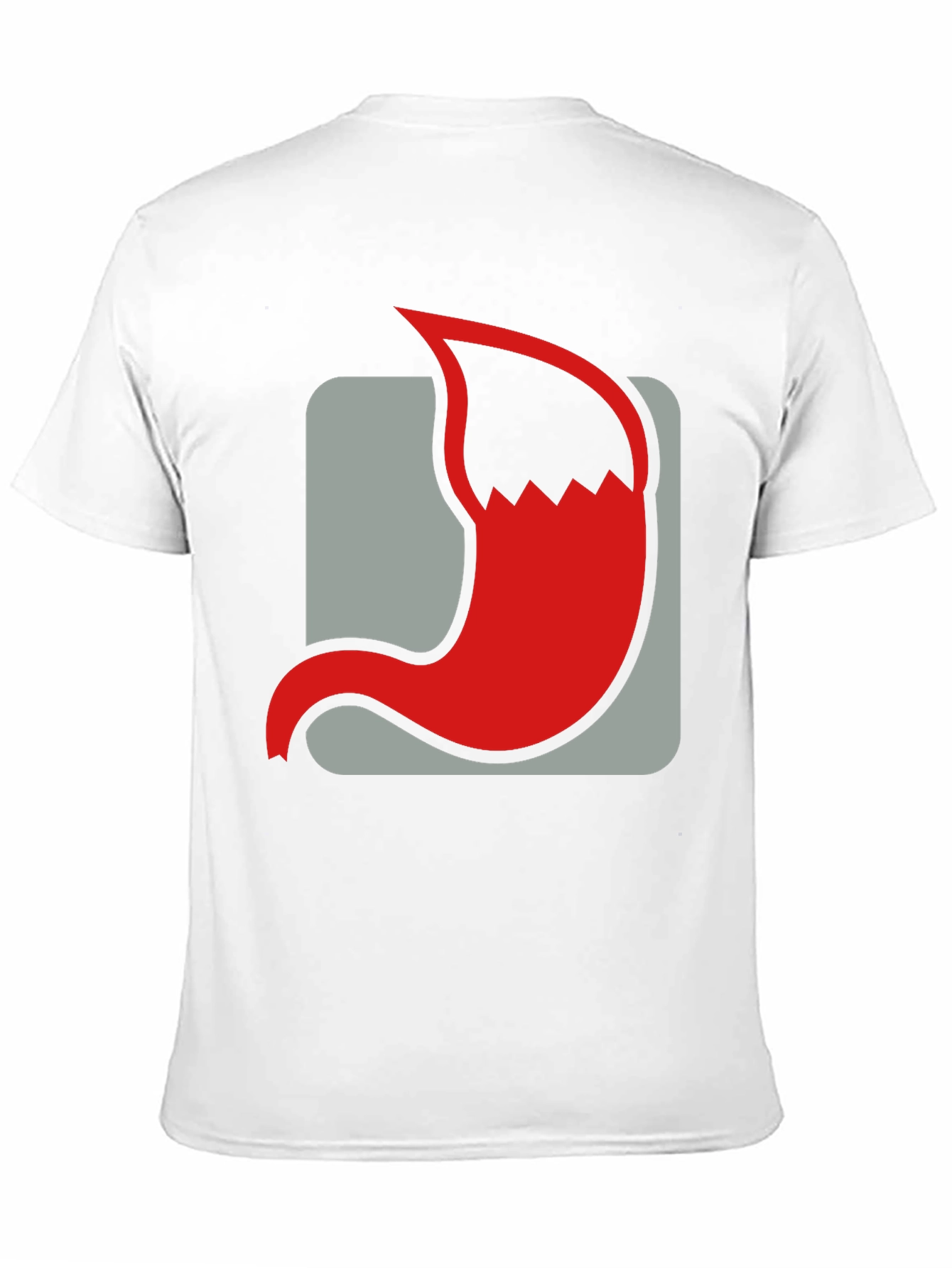 Red Fox Tail Graphic T-Shirt
