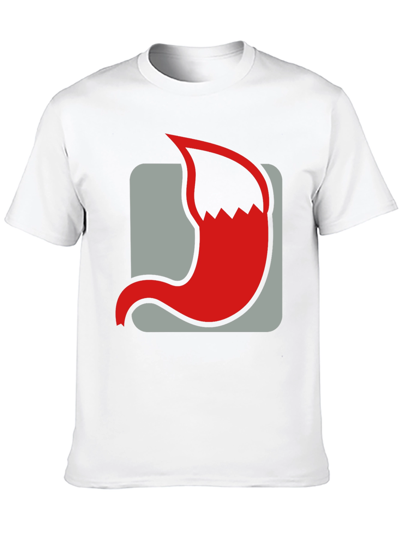 Red Fox Tail Graphic T-Shirt
