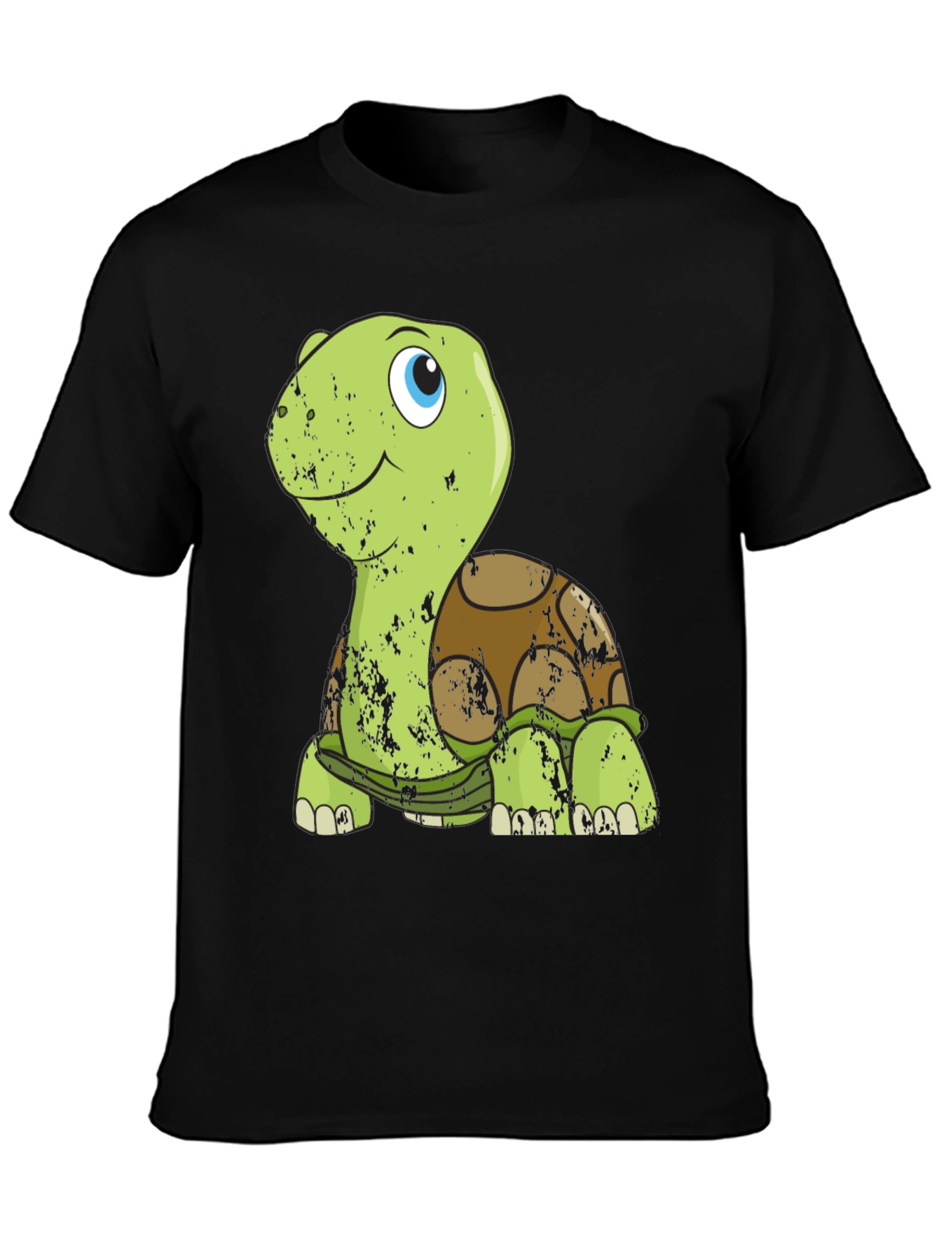 Cartoon Turtle Graphic Tee - Fun & Unique