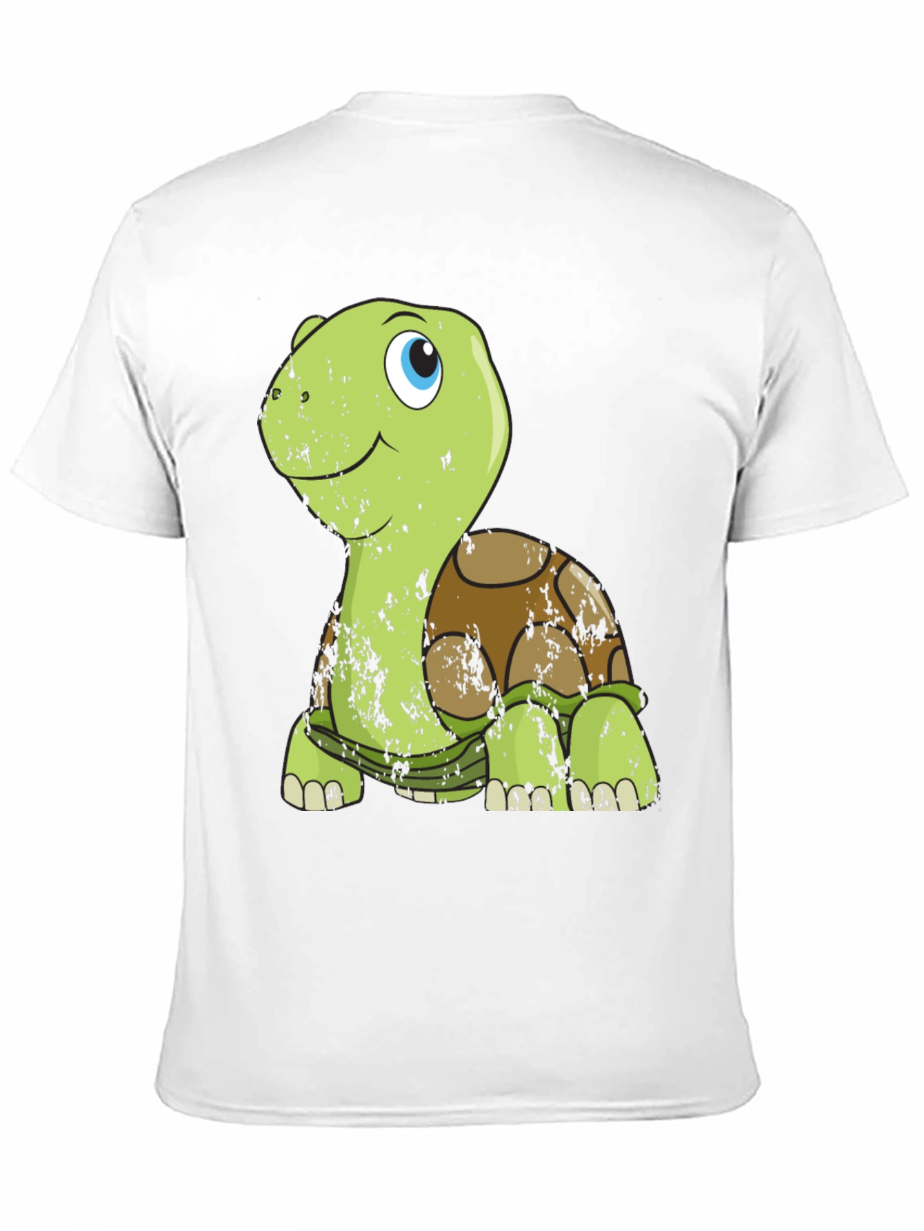 Cartoon Turtle Graphic Tee - Fun & Unique